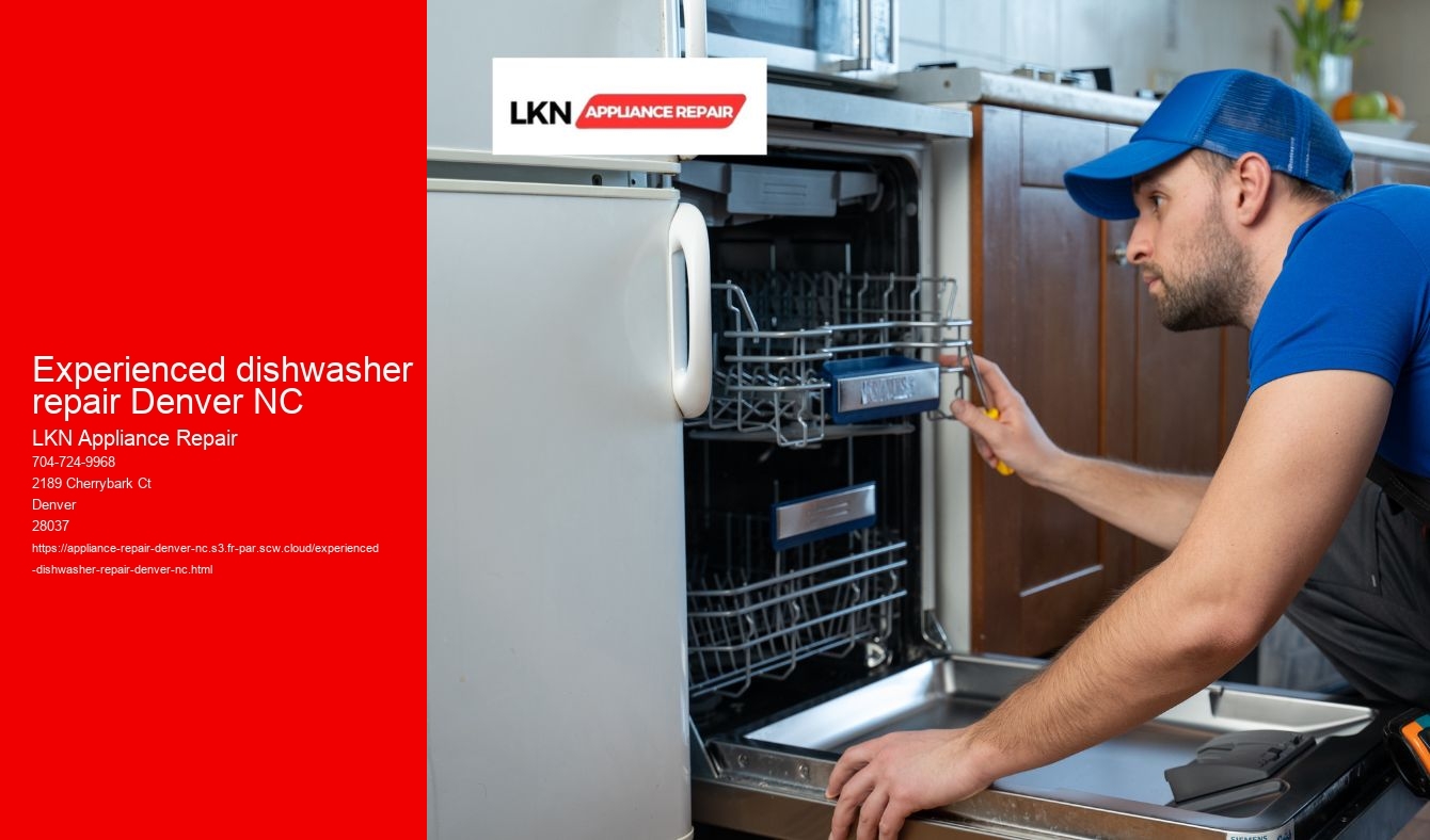 Experienced dishwasher repair Denver NC